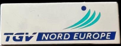 TGV Nord Europe pin, Verzenden, Nieuw, Transport, Speldje of Pin