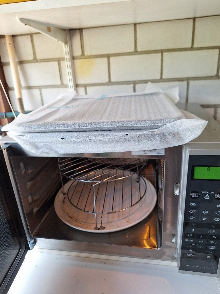 Hele goede combi magnetron Sharp R-961 (IN)W, Witgoed en Apparatuur, Magnetrons, Ophalen, Combimagnetron, Gebruikt, Hete lucht