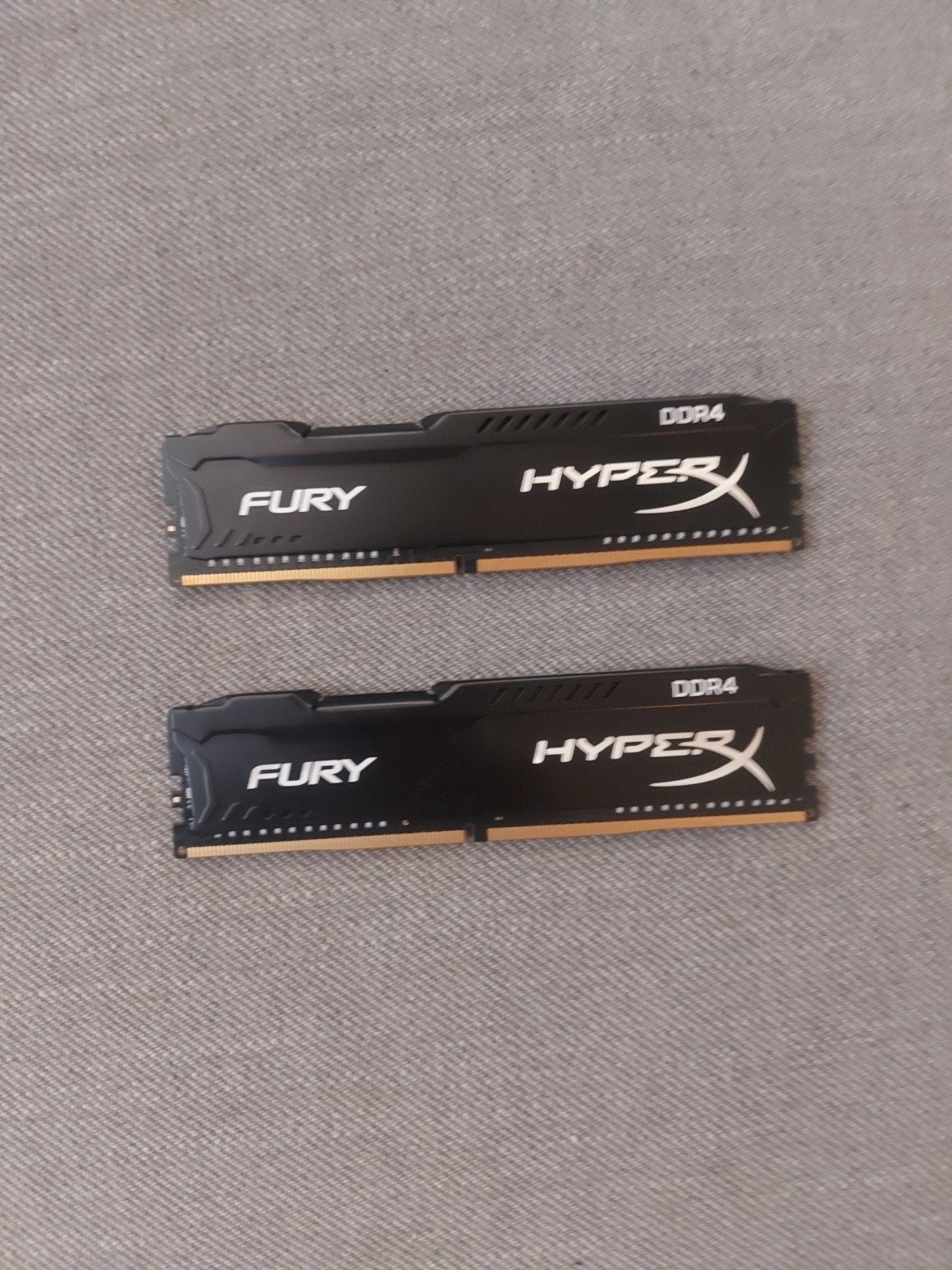 werkgeheugen kingston hyperx fury ddr4 2x8gb, Computers en Software, RAM geheugen, Ophalen, DDR4, Zo goed als nieuw, Desktop