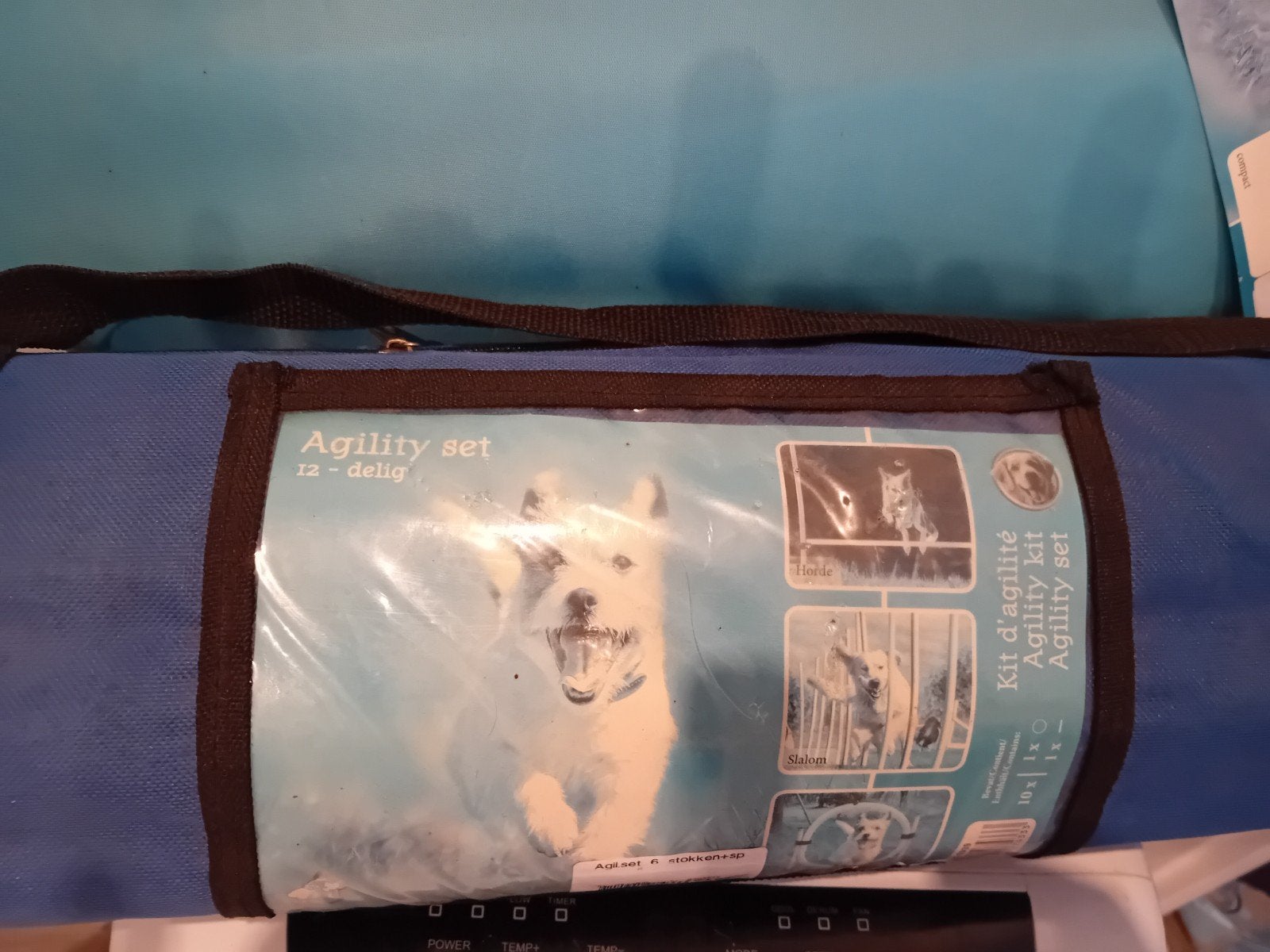 tunnels voor agility training, Ophalen
