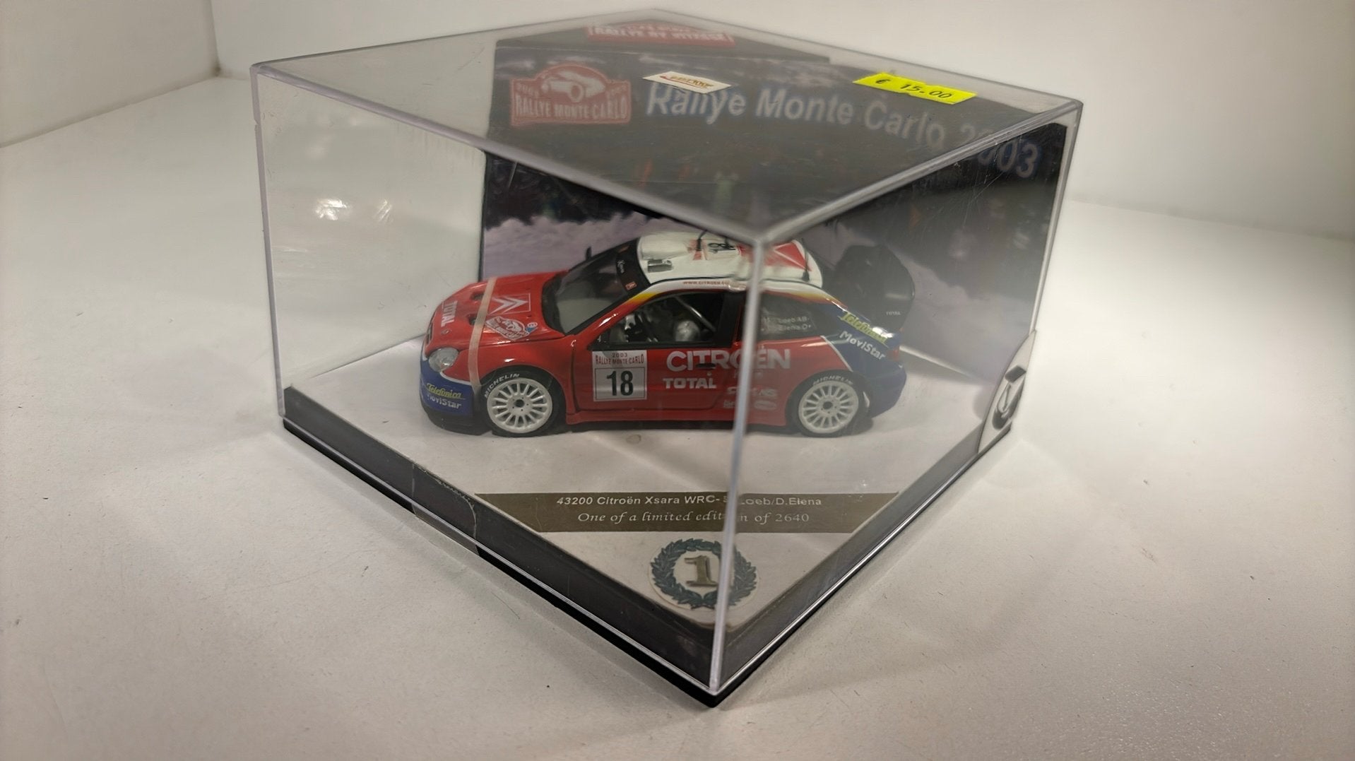 Citroen xsara wrc rally vitesse 1.43, Hobby en Vrije tijd, Modelauto's | 1:43, Overige merken, Auto, Ophalen of Verzenden, A
