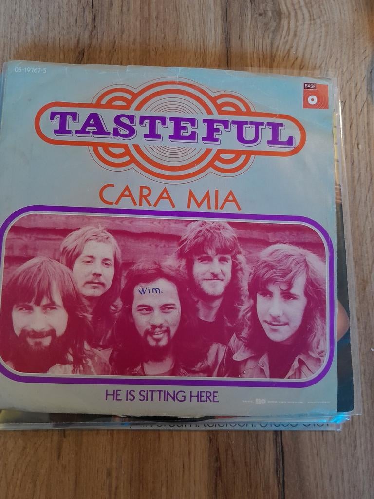 Tasteful 7 inch cara mia, Ophalen of Verzenden, Zo goed als nieuw, Pop