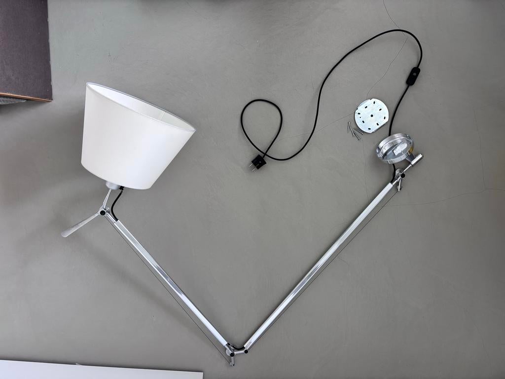 Artemide Tolomeo Micro Parete wandlamp met perkamenten kap, Ophalen, Zo goed als nieuw