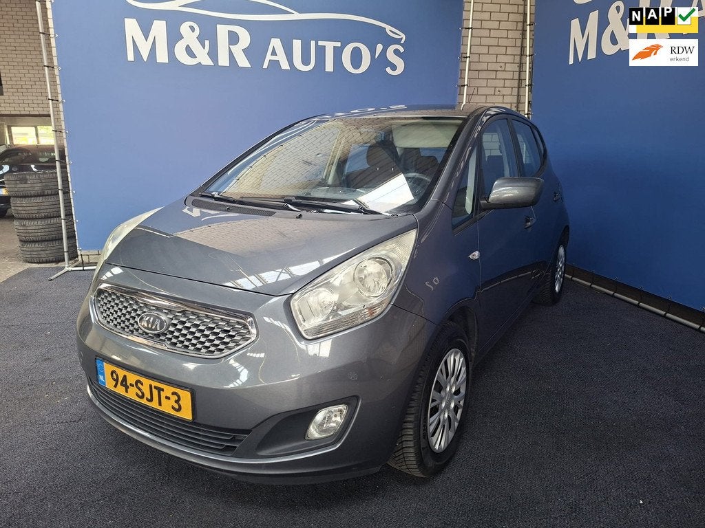 Kia Venga 1.4 CVVT Seven Nieuwe APK, Auto's, Kia, Voorwielaandrijving, Euro 5, Stof, Gebruikt