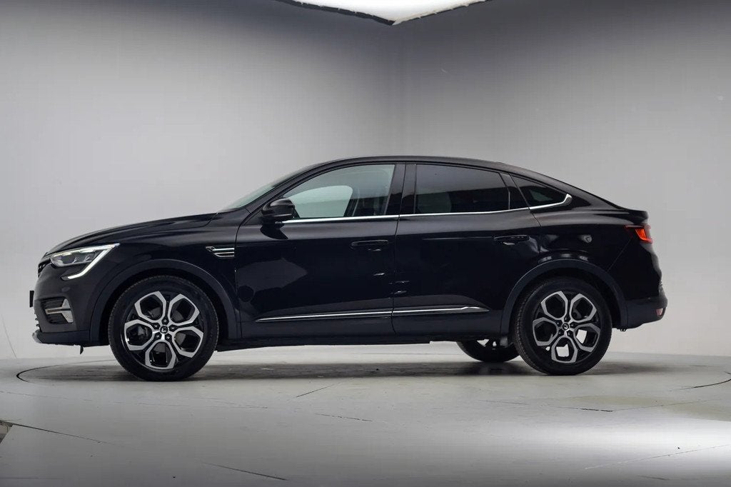 Renault Arkana 1.6 E-Tech Hybrid 145 Intens Aut. [ Adapt.cru, Auto's, Renault, Automaat, Arkana, Gebruikt, Zwart