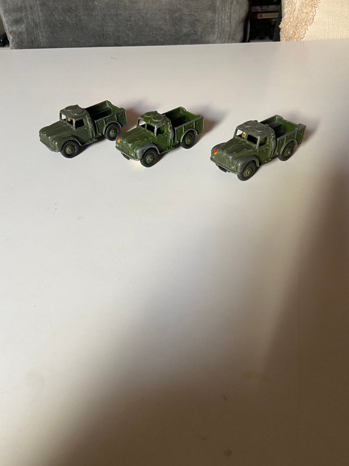Dinky militair 3 stuks humber army trucks 641, Antiek en Kunst, Ophalen of Verzenden