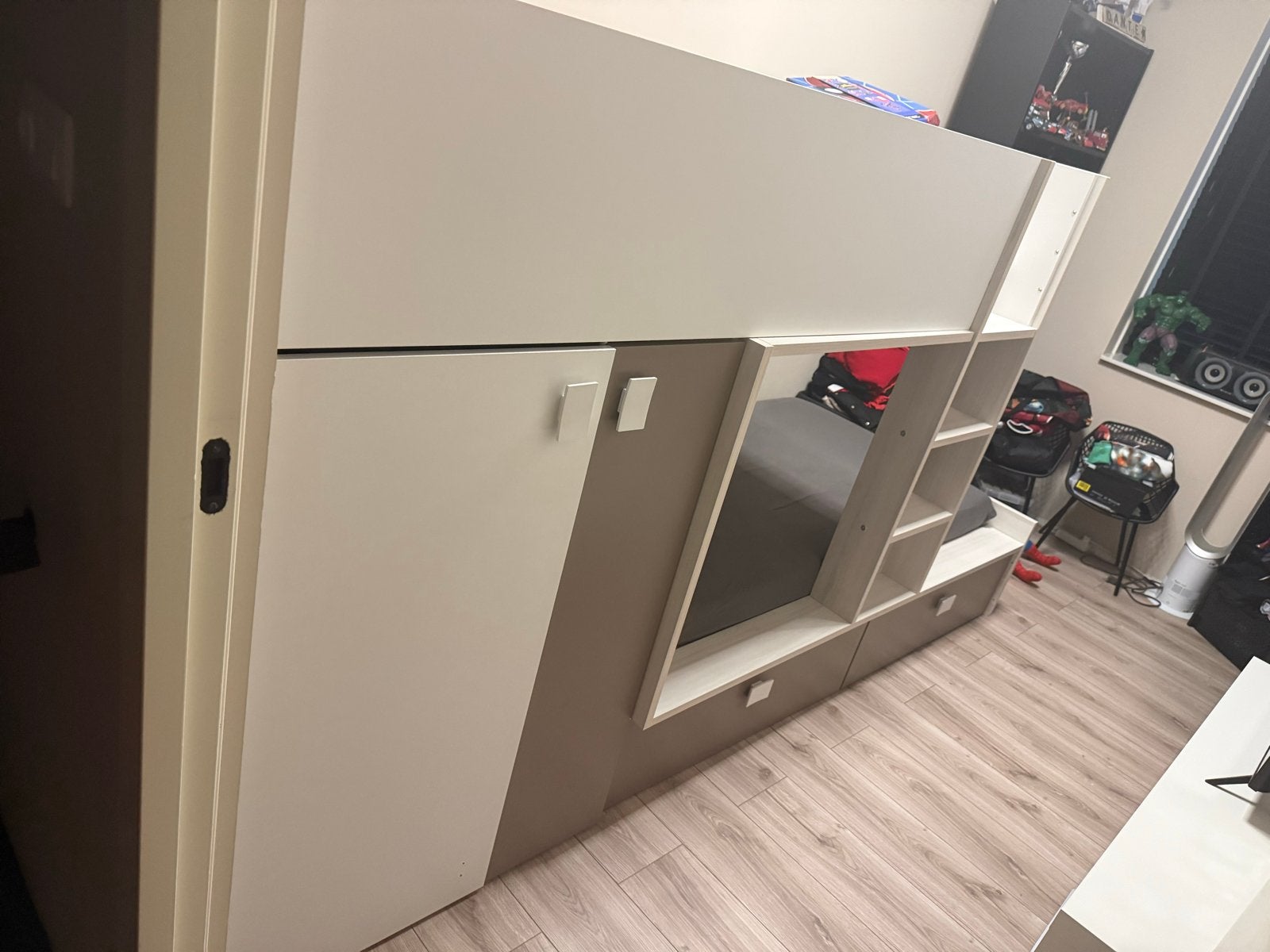 Ikea Stapelbed voor kinderen - In goede staat, 90 cm, 160 tot 180 cm, Tweepersoons, Zo goed als nieuw