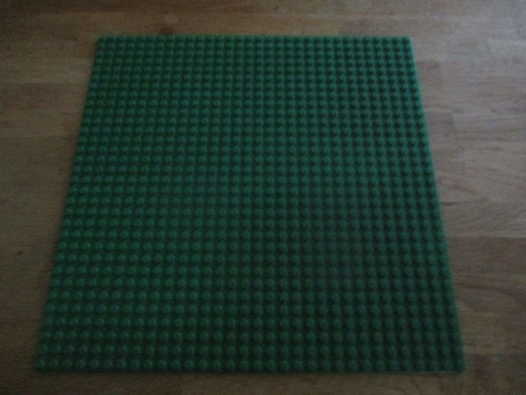 GROENE LEGO GRONDPLAAT 32 BIJ 32 NOPS, Ophalen of Verzenden, Gebruikt, Grondplaat, Lego