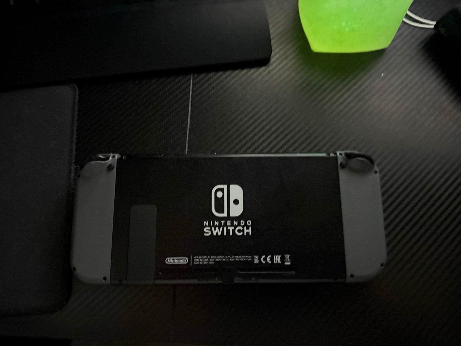 Nintendo Switch grijs  (Origineel) - Glas met krasjes, Ophalen, Gebruikt, Zonder controller, Switch Original