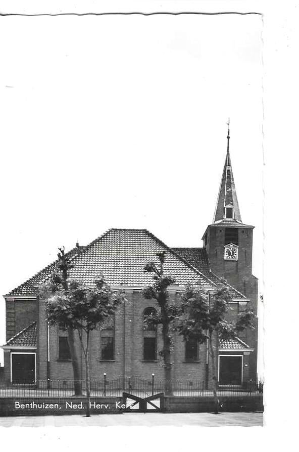 Benthuizen, Ophalen of Verzenden, 1960 tot 1980, Ongelopen, Zuid-Holland