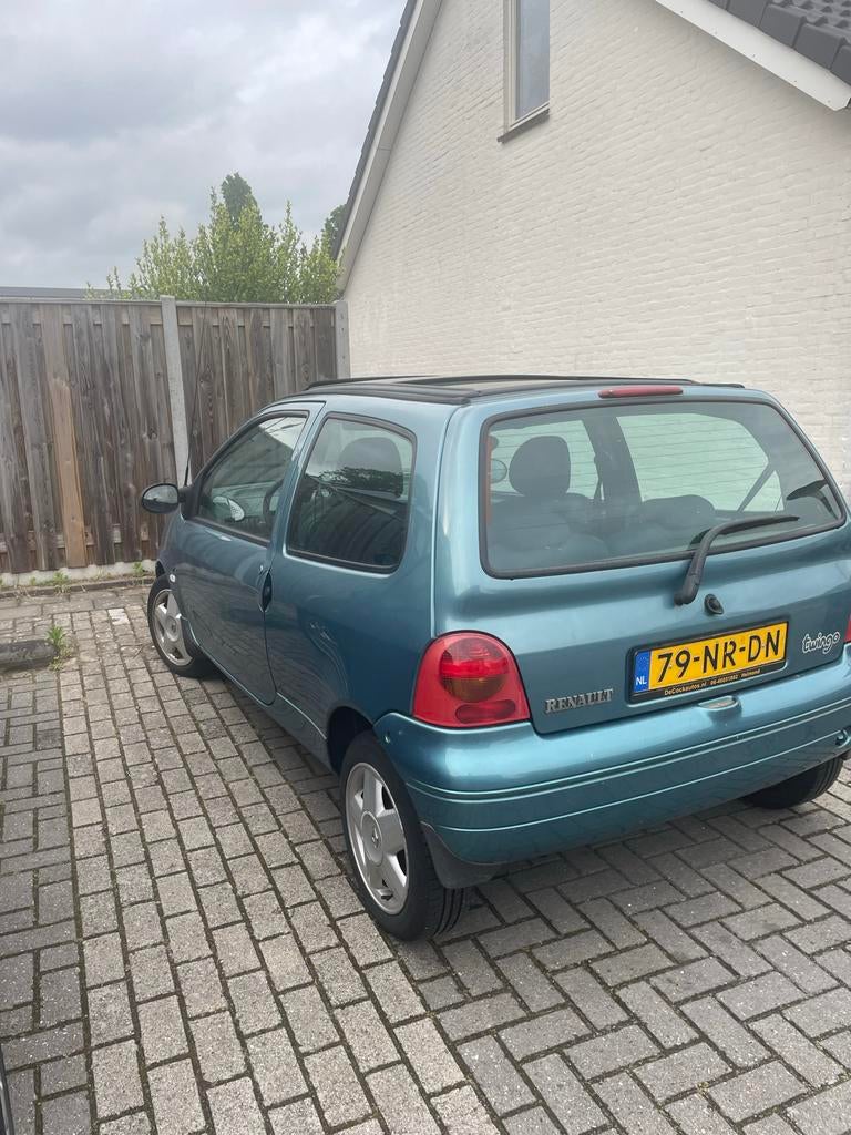 Renault Twingo 1.2 16V Dyna 2005 2004 Blauw, Auto's, Voorwielaandrijving, 4 cilinders, Origineel Nederlands, Handgeschakeld