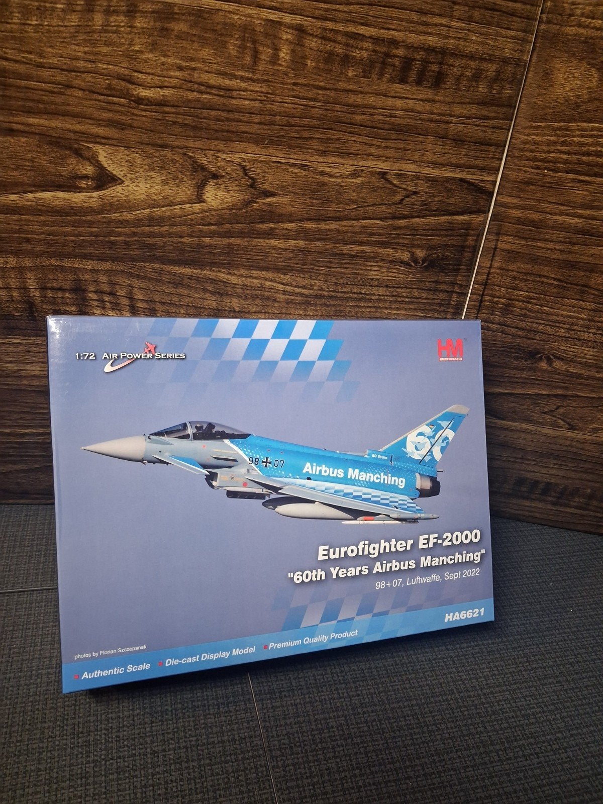 Hobby Master Eurofighter EF-2000, Overige merken, 1:72 tot 1:144, Ophalen of Verzenden, Zo goed als nieuw