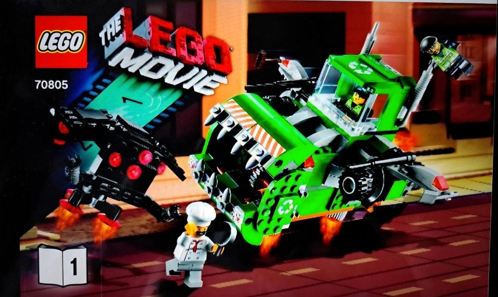 LEGO The LEGO Movie 70805 Vuilniswagen, Inclusief minifiguren, Overige thema's, Lego, Ophalen of Verzenden
