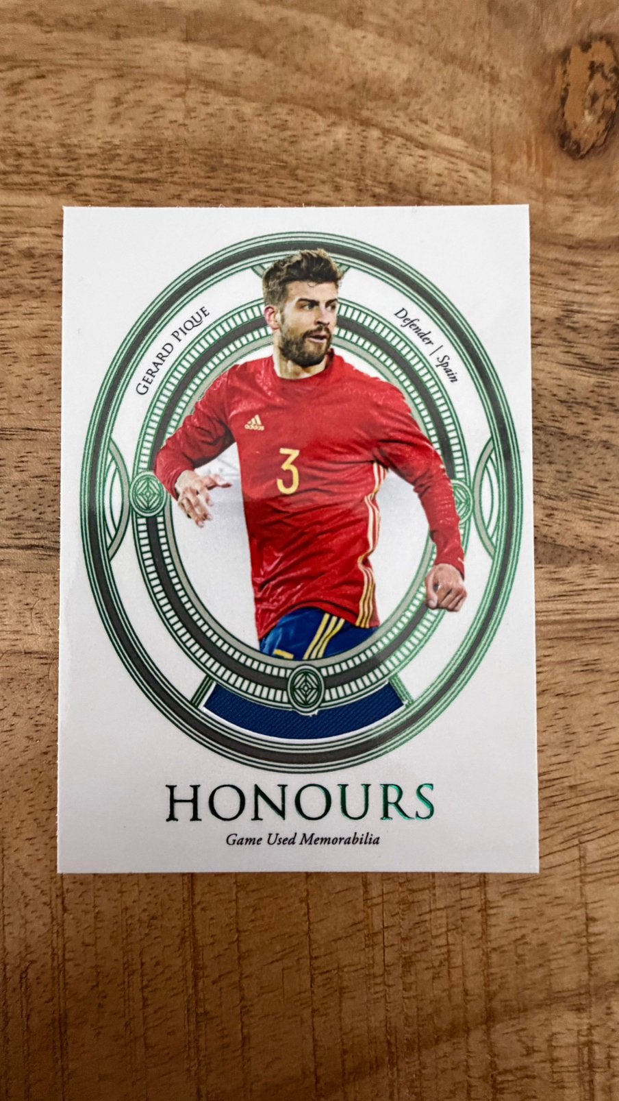 Gerard Pique /15 futera unique match worn relic!, Ophalen of Verzenden, Zo goed als nieuw, Buitenlandse clubs, Shirt