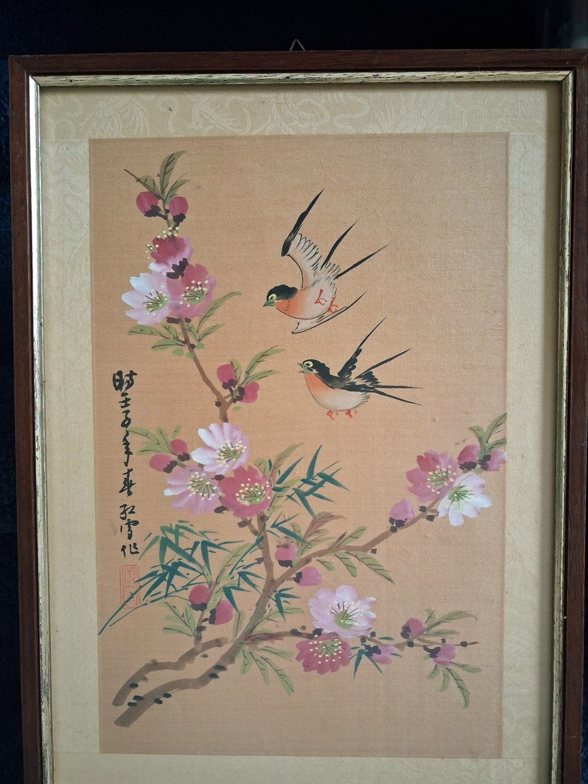 Chinees schilderij,aquarel, Ophalen of Verzenden