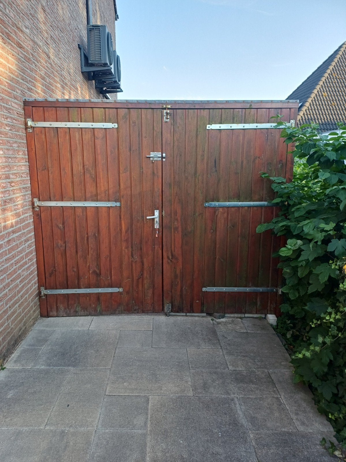 gratis poort, Tuin en Terras, Tuinpoorten, Ophalen, Gebruikt, 150 tot 200 cm, Hout