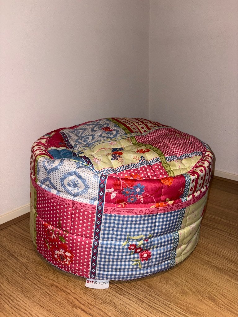 Poef, Ophalen, Gebruikt, Rond, Minder dan 50 cm