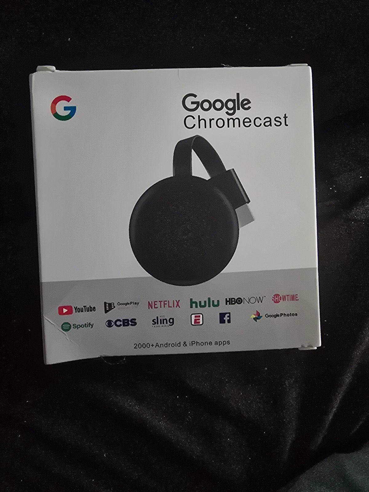 Google Chromecast - Stream films, series en meer naar je tv, Ophalen of Verzenden, Nieuw, HDMI, Zonder harde schijf
