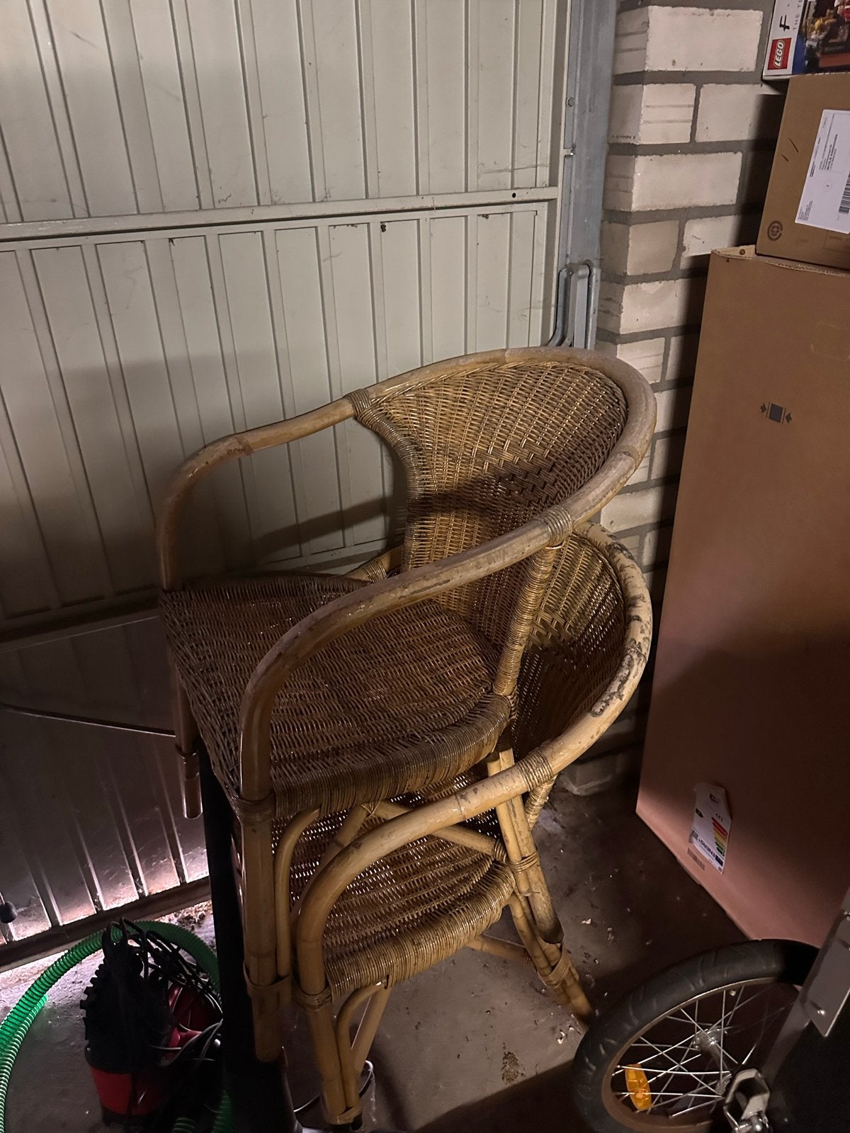 Twee stoelen - Gebruikt, Ophalen, Gebruikt, Twee, Bruin