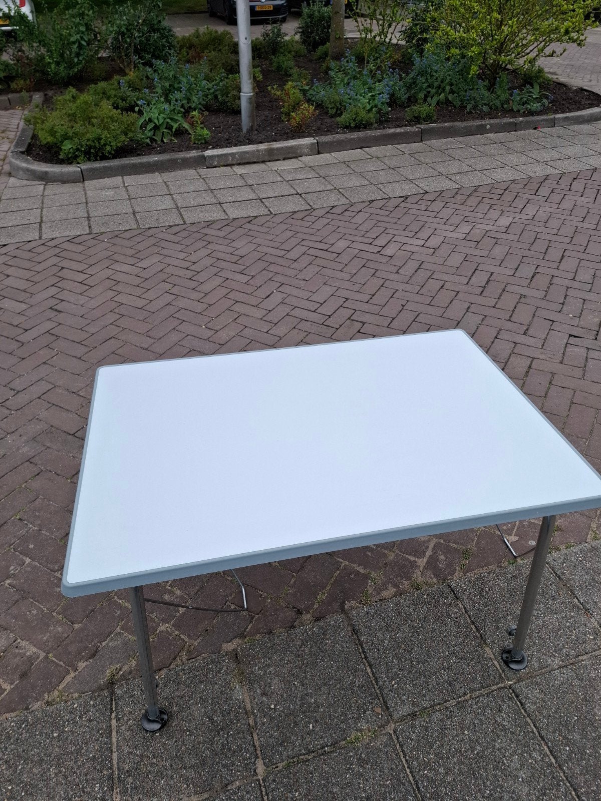 Dukdalf tafel Stabilic II campingtafel/kampeertafel, Ophalen, Gebruikt, Campingtafel