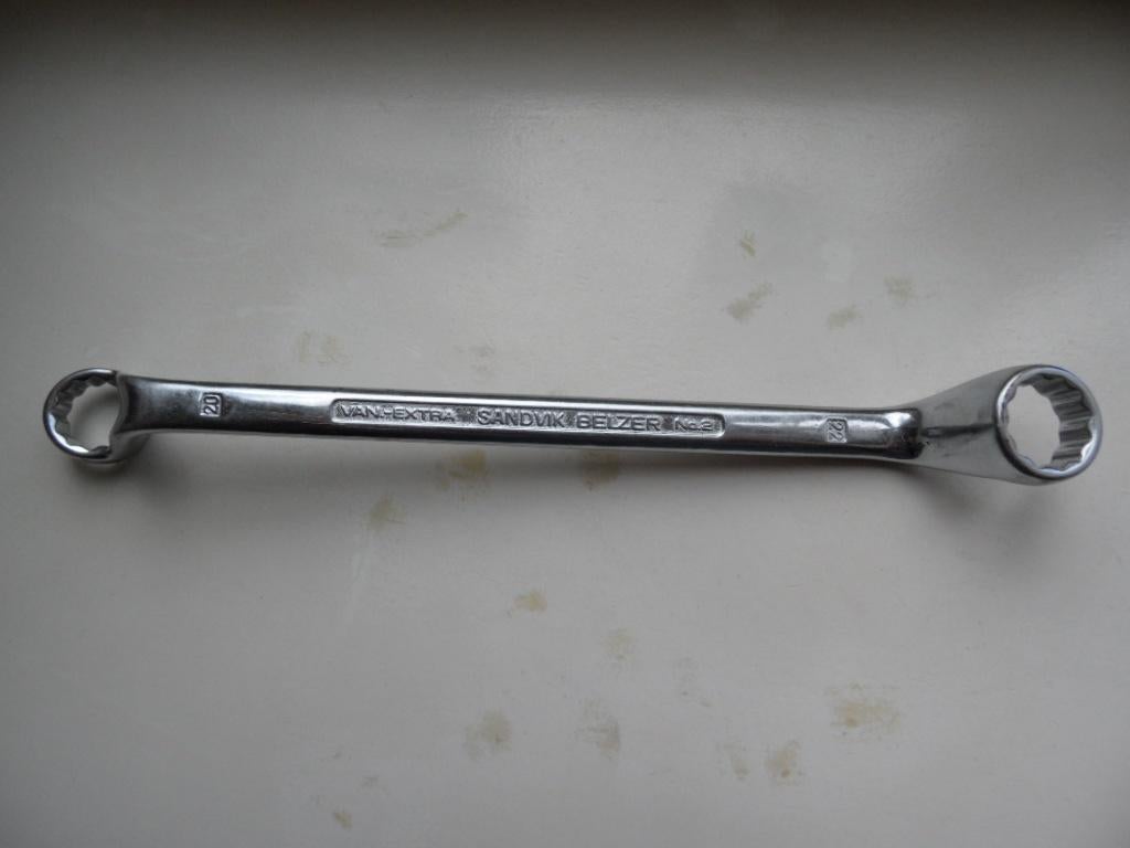 Sandvik Belzer No 2 20 22 ringsleutel, Ophalen of Verzenden, Zo goed als nieuw