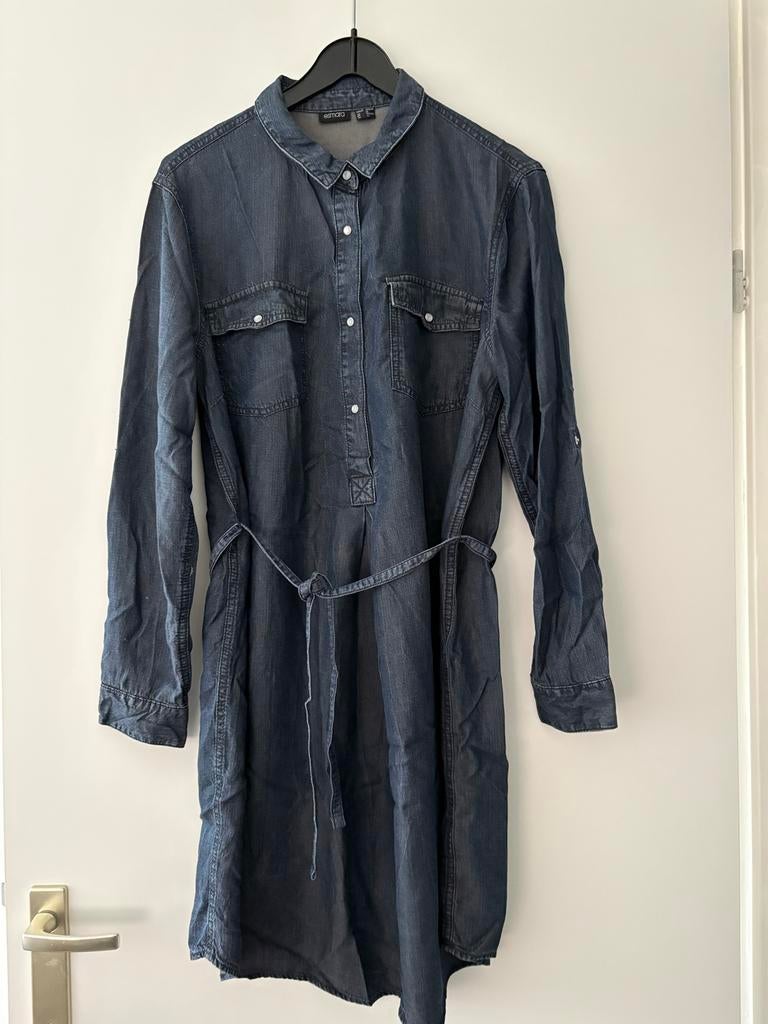 Esmara zwangerschapsjurk maat 44, Kleding | Dames, Ophalen of Verzenden, Gedragen, Maat 42/44 (L), Blauw