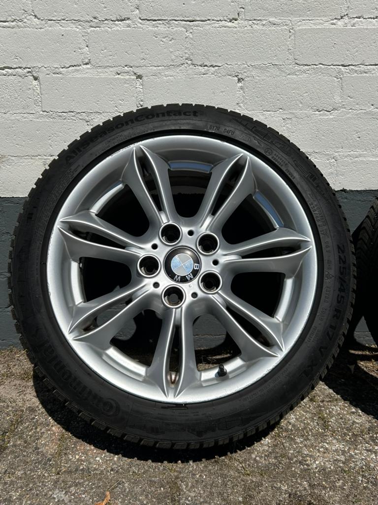 BMW Z4 style 103 velgen 17 inch + Conti all season, Ophalen, Velg(en), 17 inch, All Season