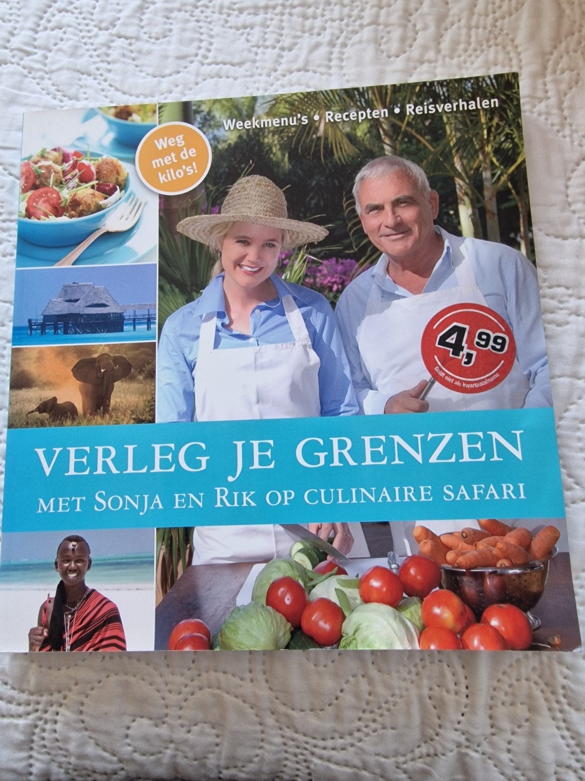 Verleg je Grenzen: Sonja en Rik op Culinaire Safari, Sonja Bakker en Rik Felderhof, Ophalen of Verzenden, Afrika, Gezond koken
