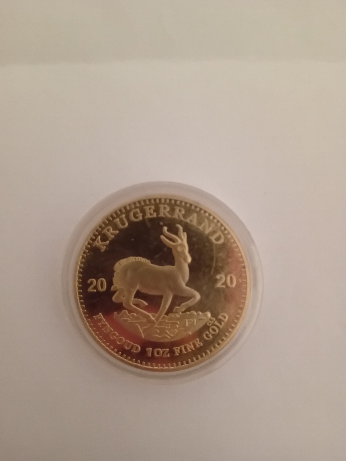 2020 Zuid-Afrikaanse Krugerrand 1 OZ Gouden Munt, Ophalen of Verzenden, Zuid-Afrika