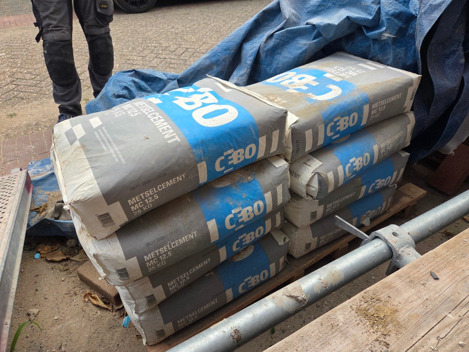 Cebo Metselcement MC 12,5 - 25 KG zakken, Ophalen, Nieuw