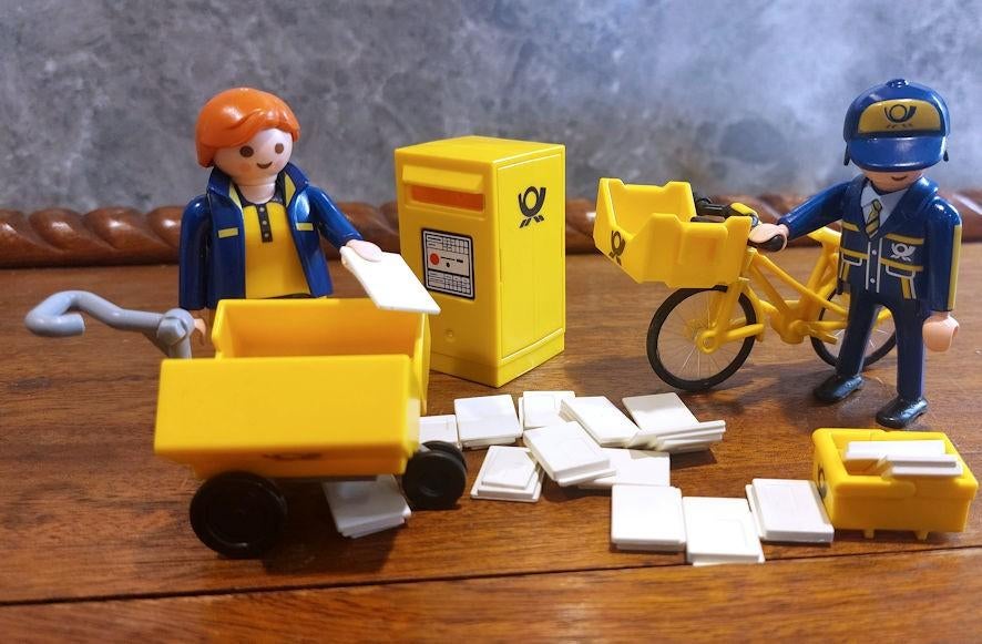 Playmobil Postbode Team 4403, Ophalen of Verzenden, Zo goed als nieuw, Complete set