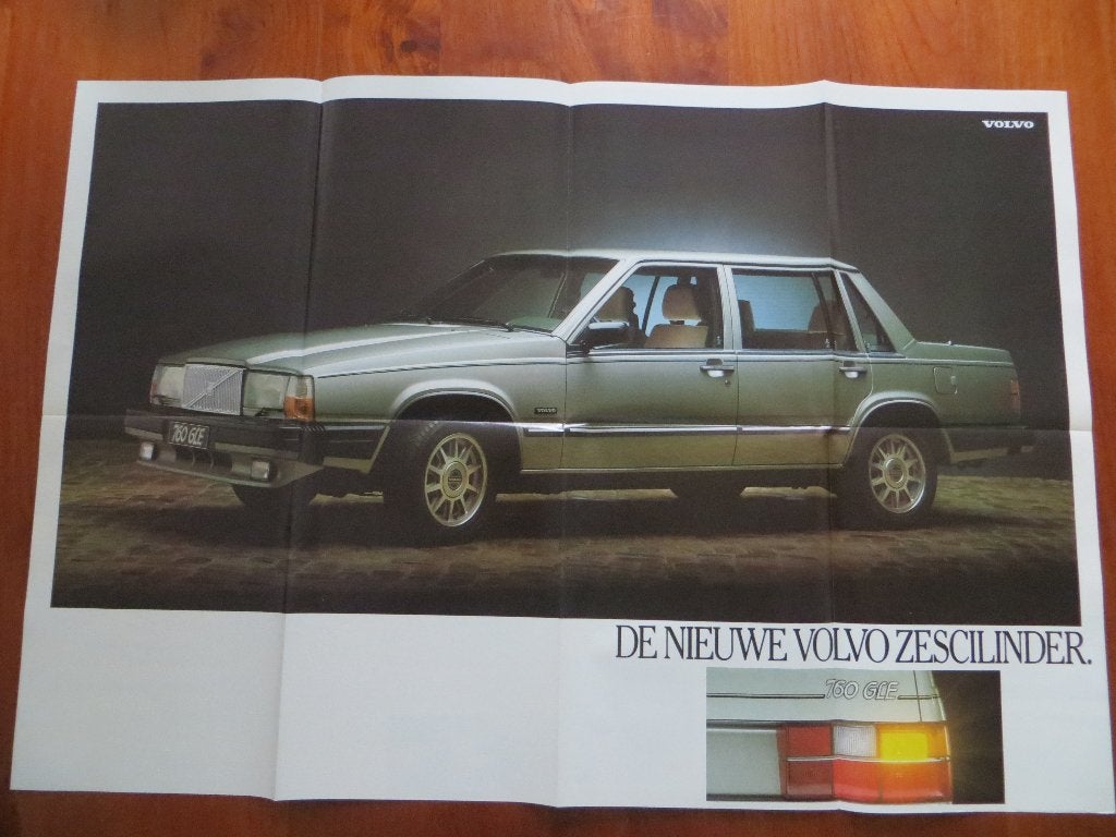 De nieuwe Volvo zescilinder 760 GLE (1982), Ophalen of Verzenden, Nieuw, Volvo