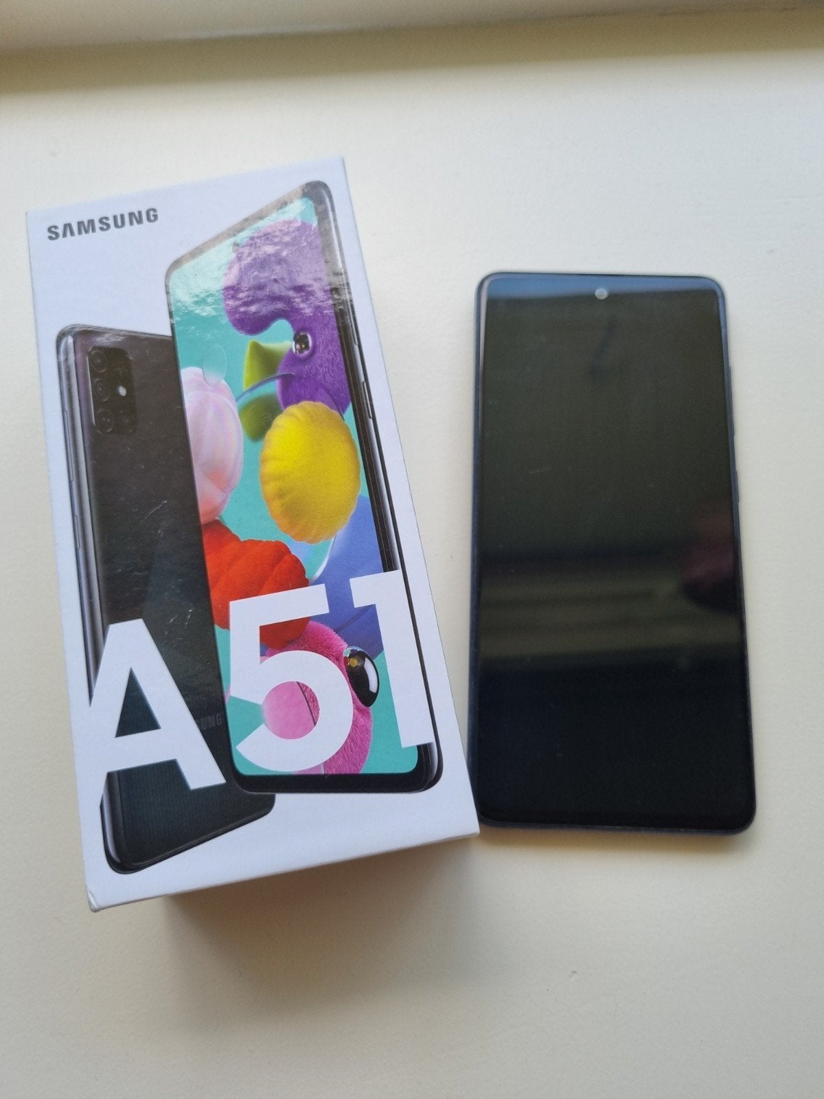Samsung Galaxy A51 SM-A515F, Telecommunicatie, Mobiele telefoons | Samsung, Ophalen, Gebruikt, Zwart, Touchscreen