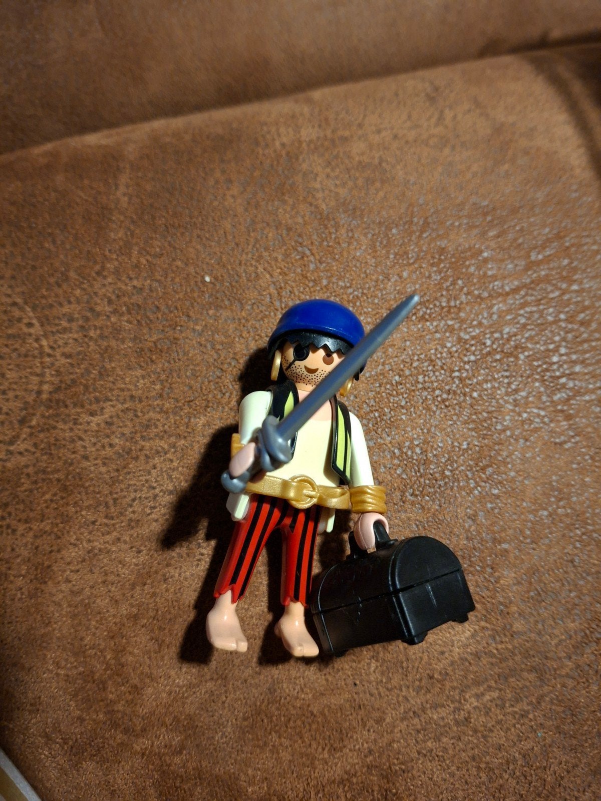 Playmobil Piraat met schatkist en zwaard, Kinderen en Baby's, Ophalen of Verzenden, Jongen of Meisje