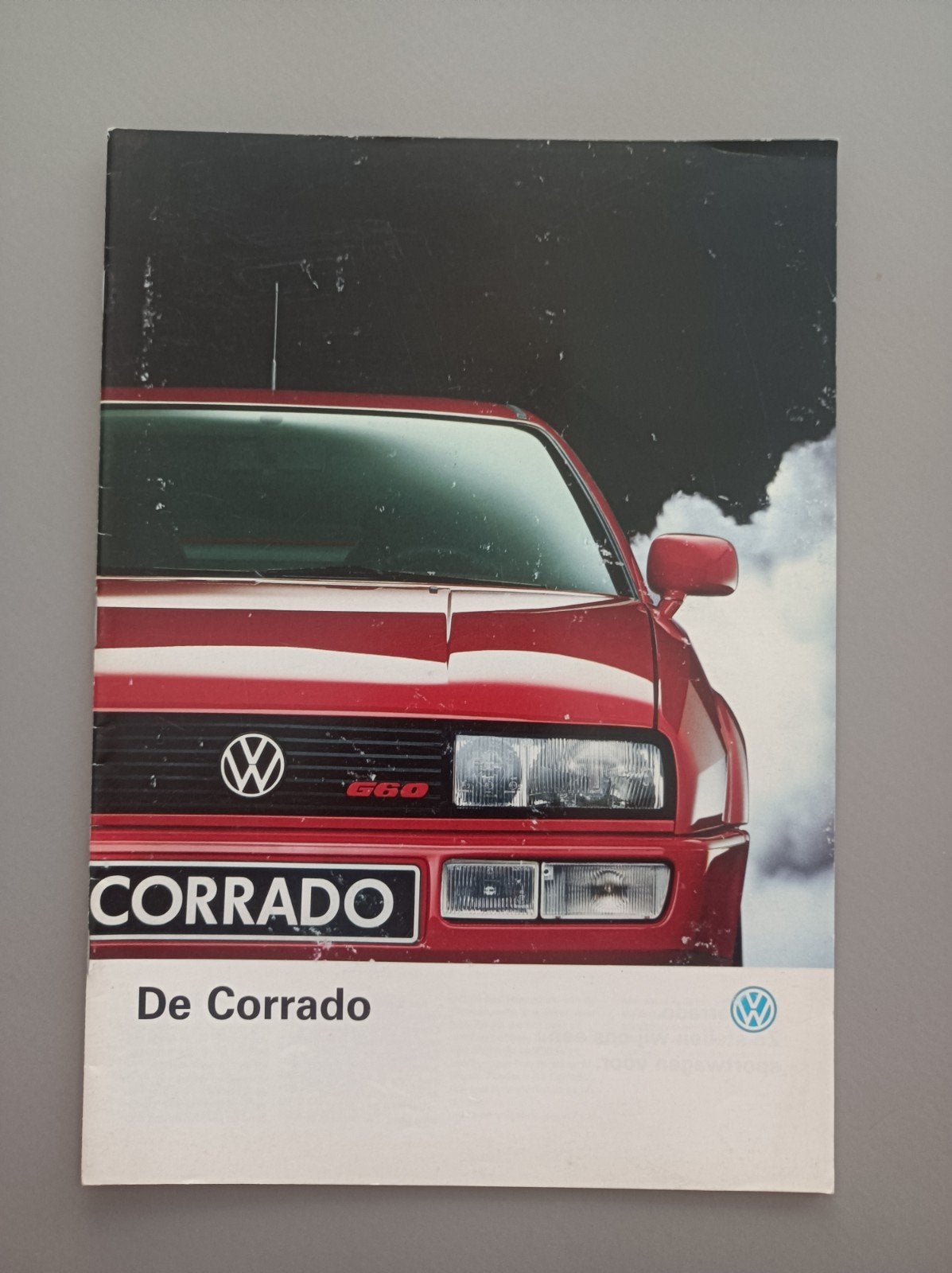 Brochure VW Corrado 1990, Ophalen of Verzenden, Zo goed als nieuw, Volkswagen