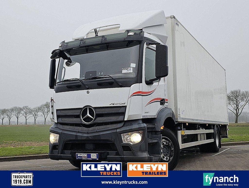 MERCEDES-BENZ ACTROS 2127 1827 airco taillift, Auto's, Automaat, Euro 6, Wit, Mercedes-Benz