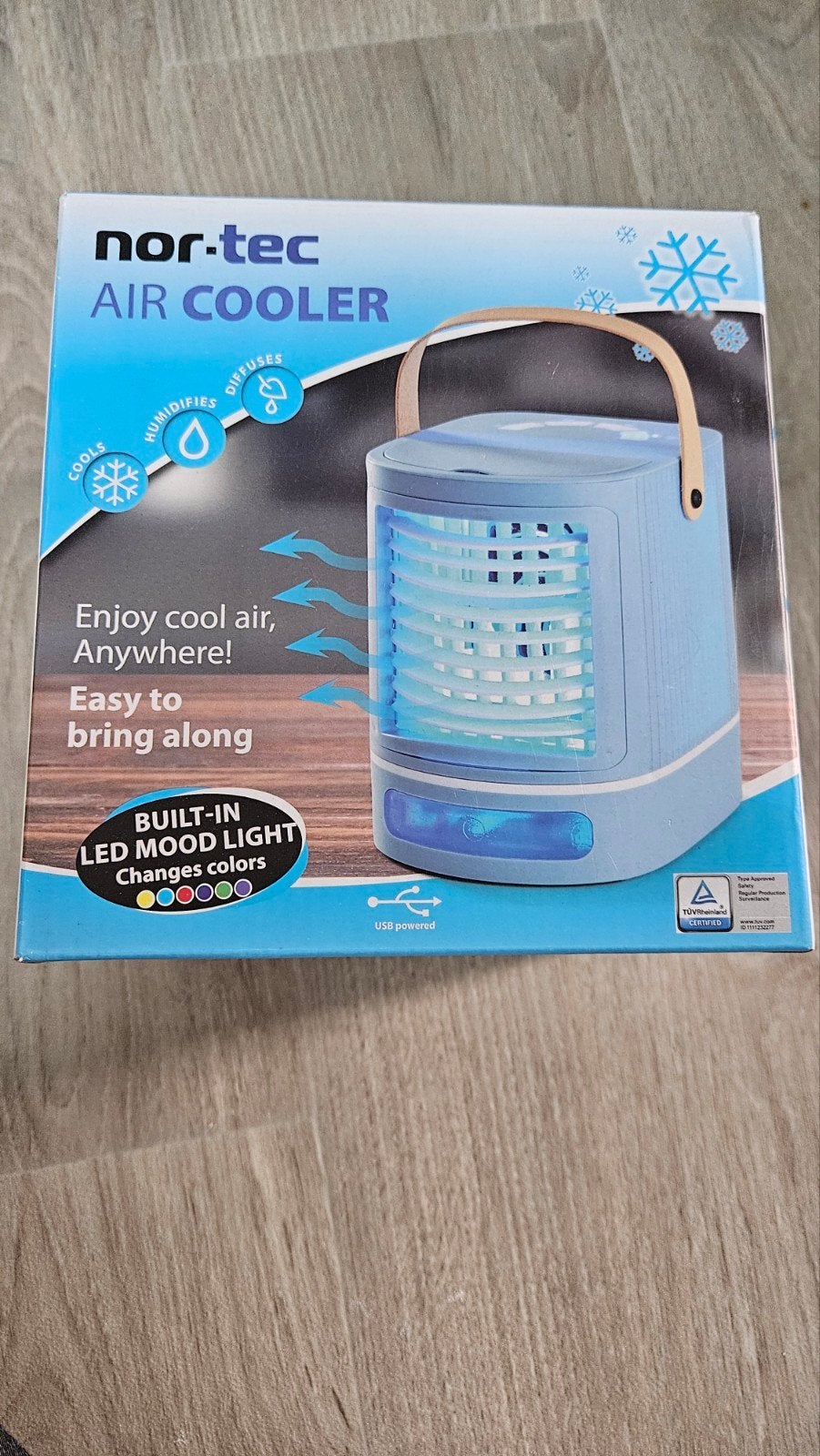Nor-tec Air Cooler koelt d.m.v water., Ophalen of Verzenden, Minder dan 60 m³, 3 snelheden of meer