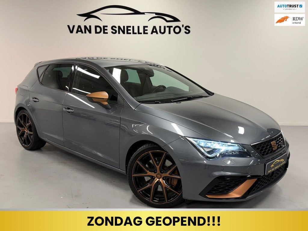 Seat LEON 2.0 TSI CUPRA 300 BEATS/VIRTUAL/ALCANTARA, Auto's, Seat, 15 km/l, Euro 6, 4 cilinders, 1984 cc