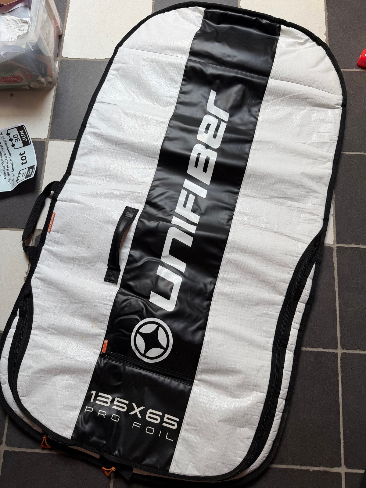 Unifiber Boardbag 135x65 Pro Foil, Watersport en Boten, Wingsurfen, Ophalen of Verzenden, Zo goed als nieuw
