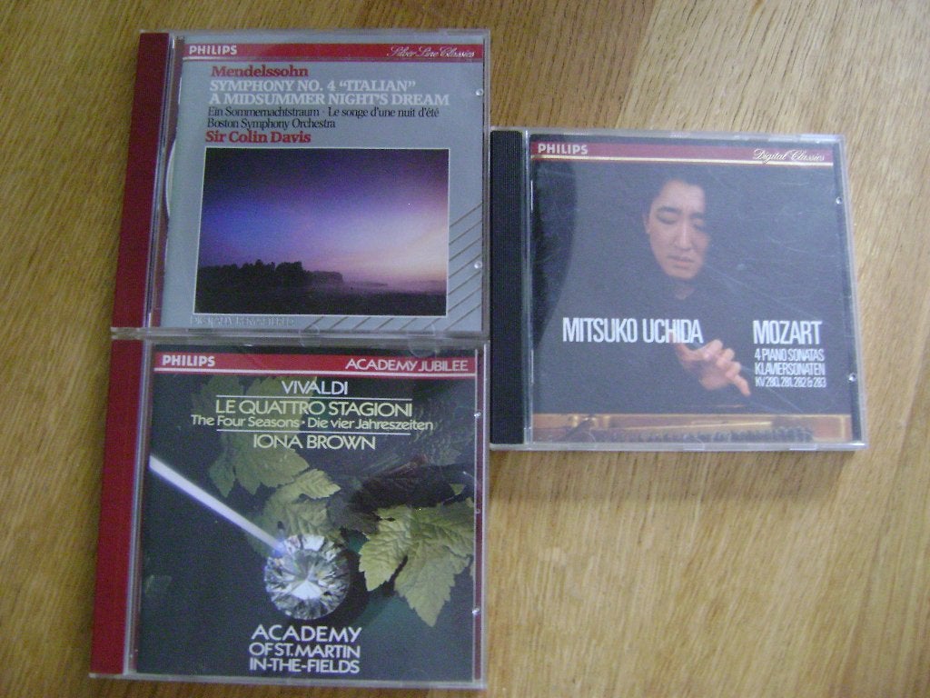 3x CD - Philips Classics, Ophalen of Verzenden, Classicisme, Gebruikt, Overige typen