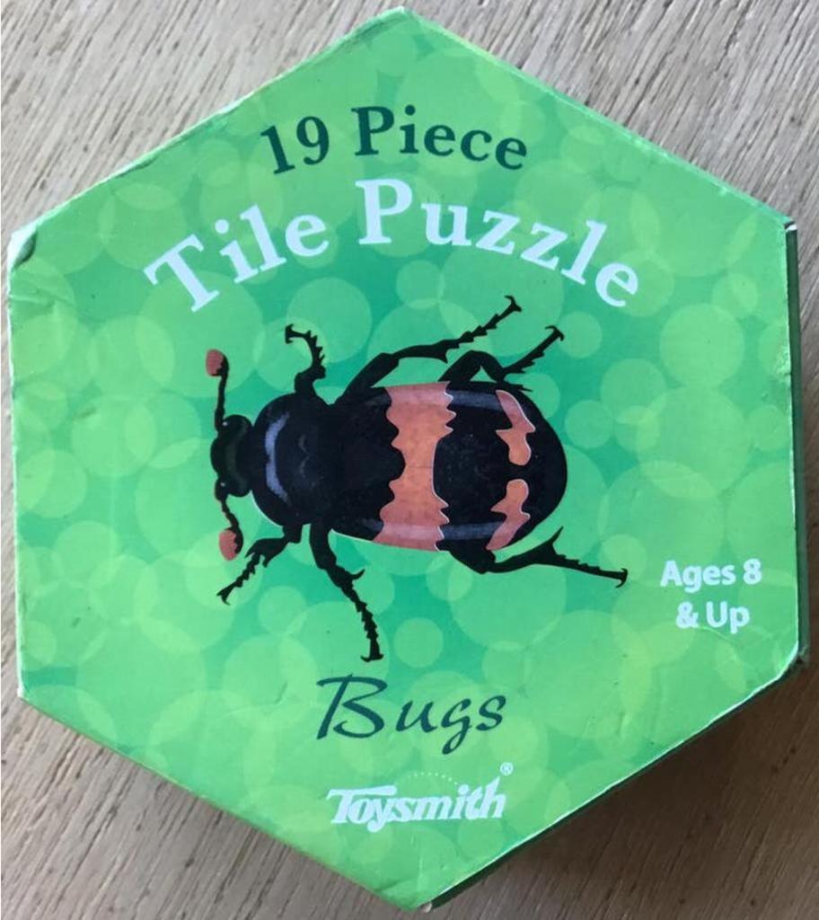 Bugs 19 Piece Tile puzzel / breinbreker - ZGAN, Ophalen of Verzenden, Zo goed als nieuw