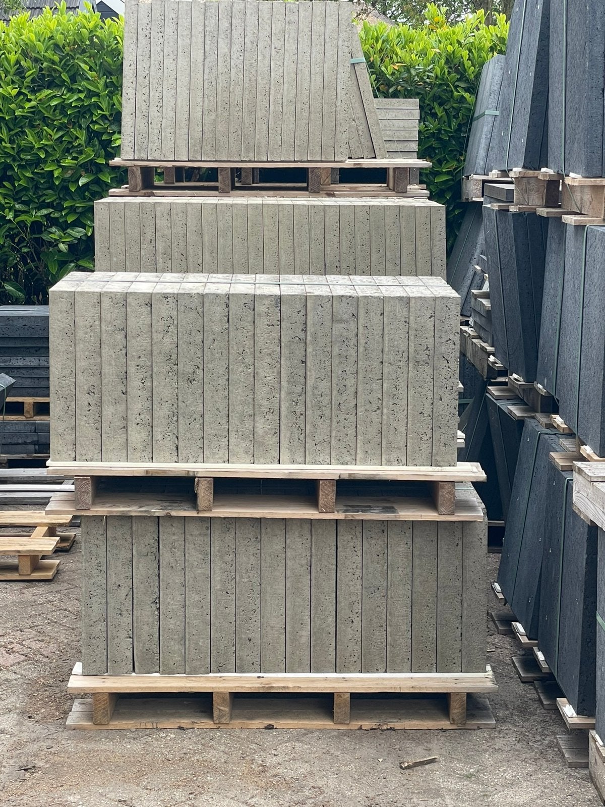 41 stuks Oud Hollandse tegels 50x50x7cm Greige RESTPARTIJ, Ophalen, Nieuw, Beton, Terrastegels