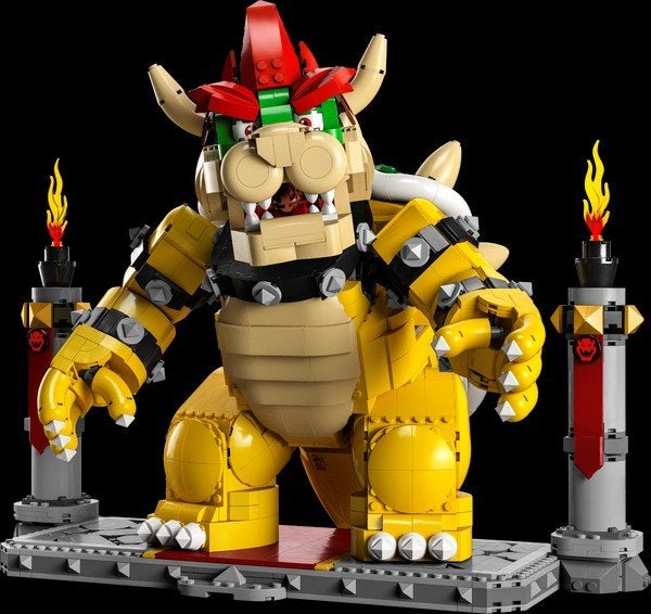 LEGO Super Mario Mighty Bowser (71411), Kinderen en Baby's, Inclusief instructies, Overige thema's, Lego, Ophalen of Verzenden