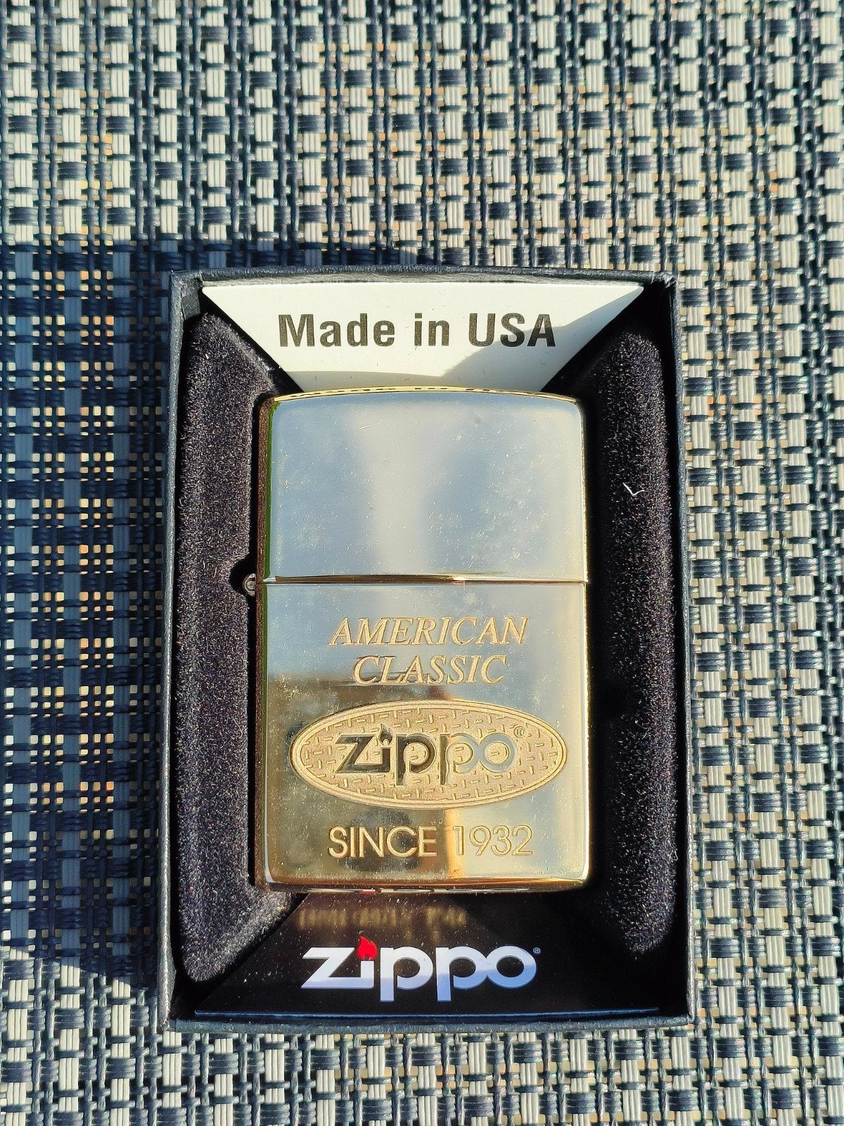 Zippo American Classic, Ophalen, Zo goed als nieuw, Aansteker