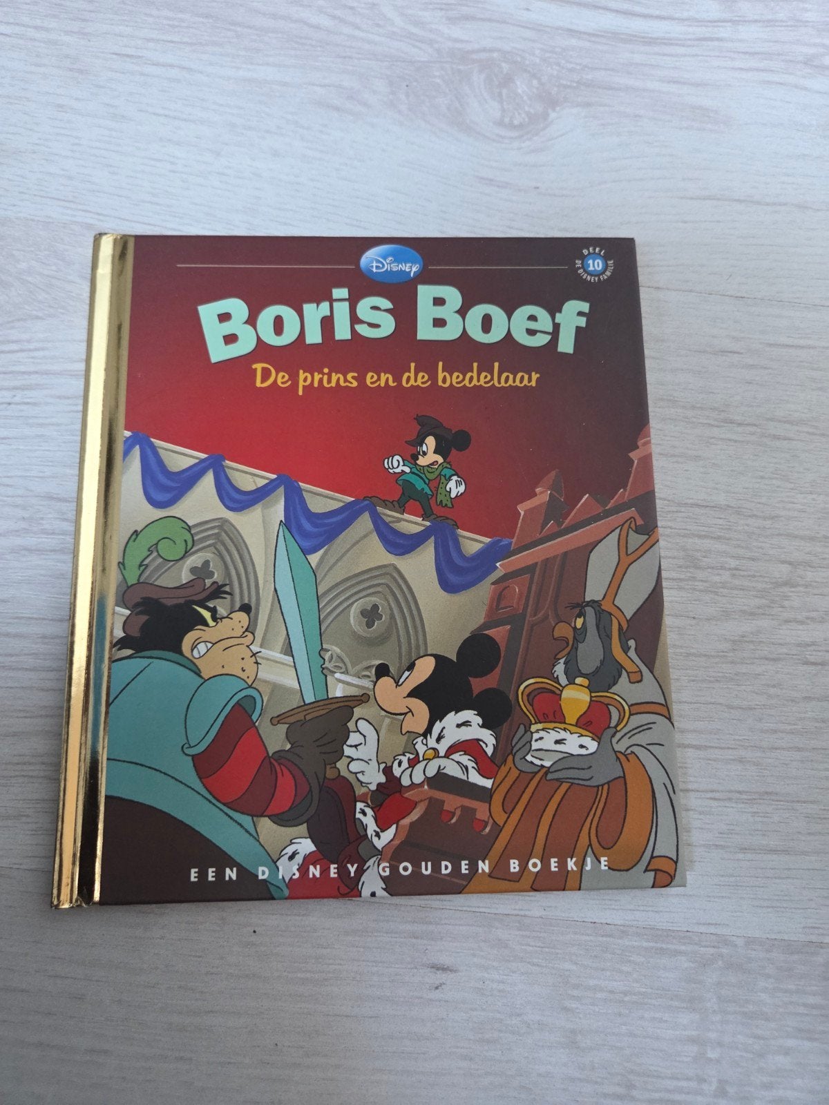 Disney Gouden Boekje: Boris Boef - De prins en de bedelaar, Verzenden, Gelezen, Walt Disney Company, Sprookjes