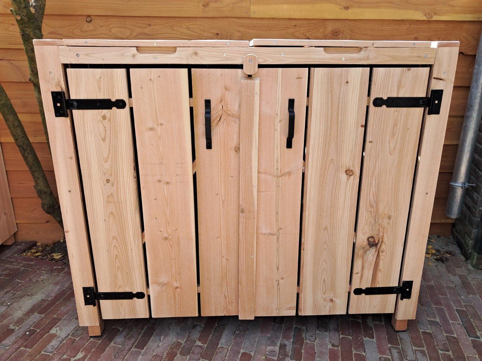 kliko ombouw container ombouw douglas hout *GRATIS MONTAGE*, Ophalen of Verzenden, Nieuw