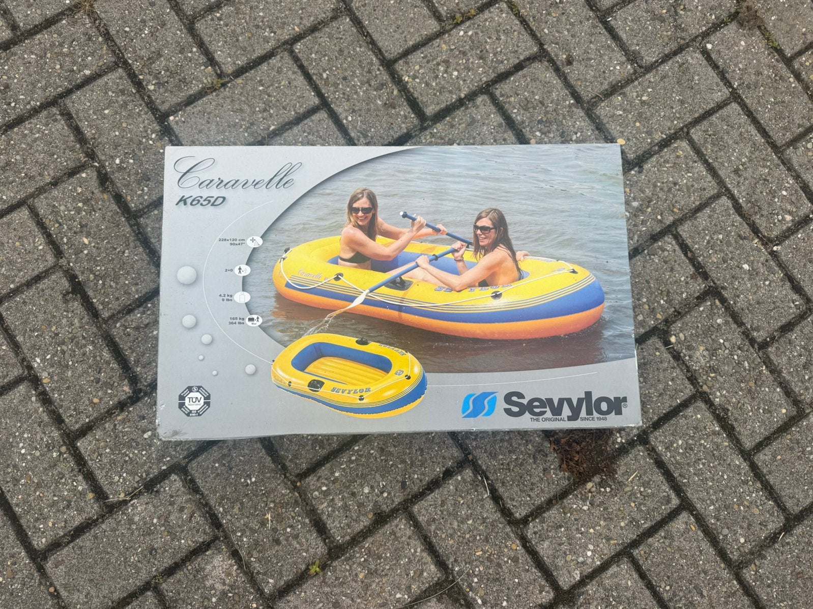Sevylor Caravelle K65D opblaasboot, Watersport en Boten, Ophalen, Zo goed als nieuw, Overige typen