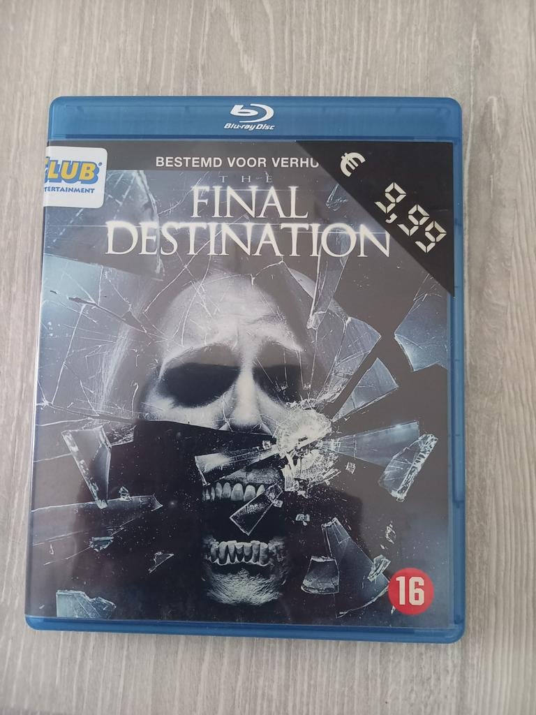 Final Destination  bluray., Cd's en Dvd's, Blu-ray, Ophalen, Zo goed als nieuw, Horror