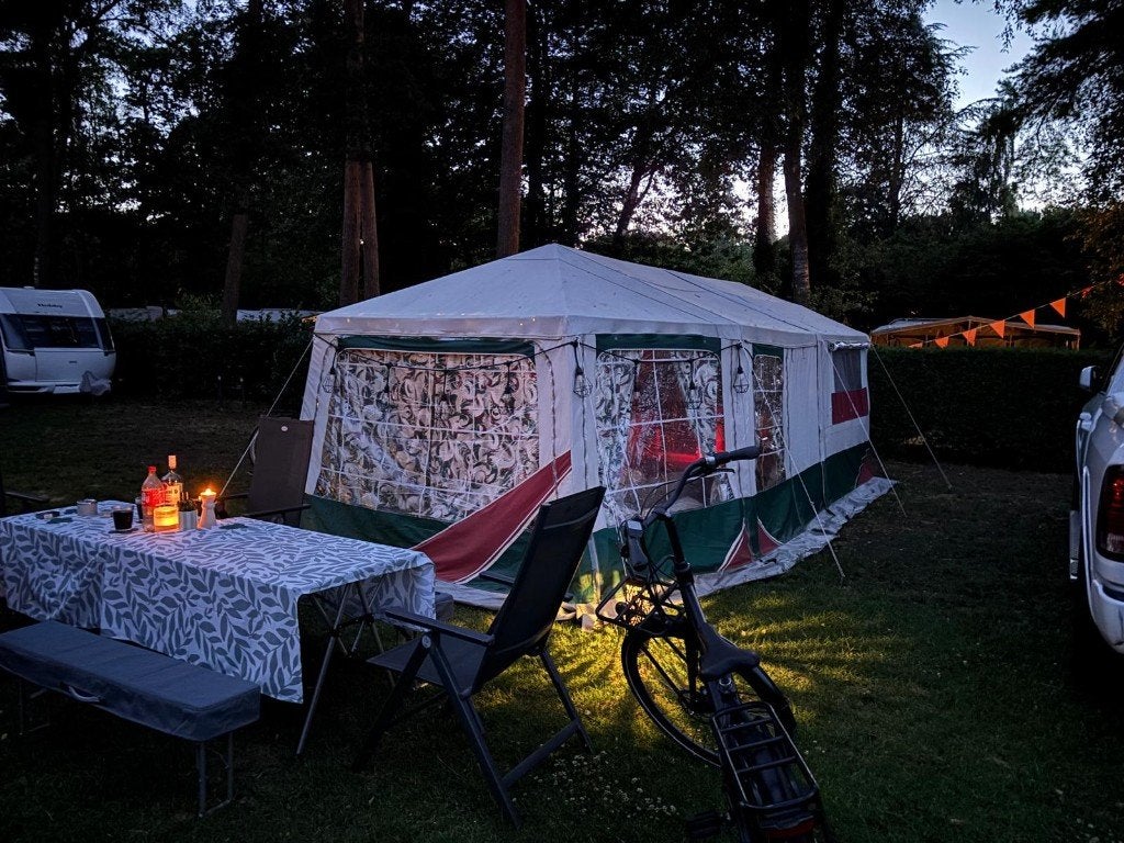 Jamet  montana, Caravans en Kamperen, Vouwwagens, Ophalen, Meerkleurig, Aanwezig, Jamet