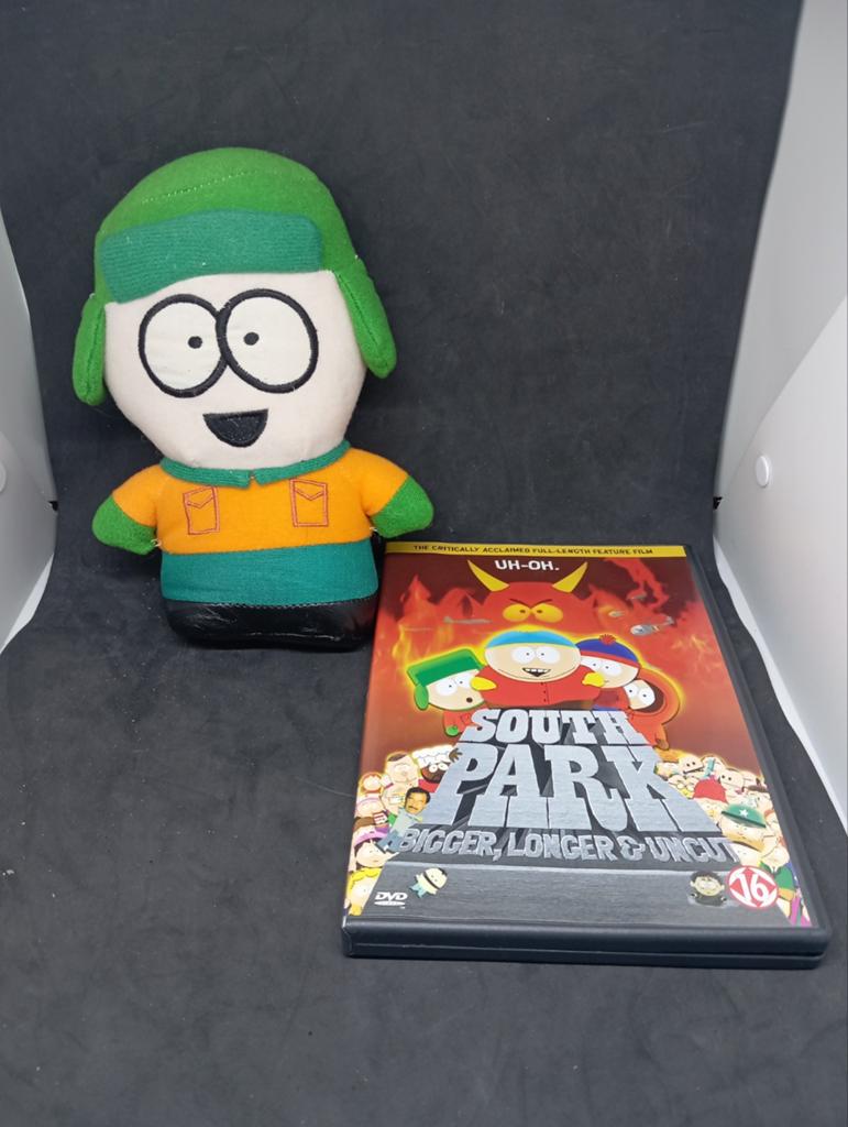 South Park: Bigger, Longer & Uncut DVD met Kyle knuffel, Cd's en Dvd's, Vanaf 16 jaar, Ophalen of Verzenden, Gebruikt, Overige genres